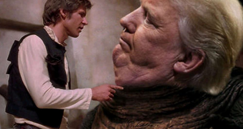 A culpa é do videogame e do cinema - Donald Trump - Jabba The Hutt e Han Solo - A culpa é do videogame e do cinema - Donald Trump - Jabba The Hutt e Han Solo - Trampolim de Trump