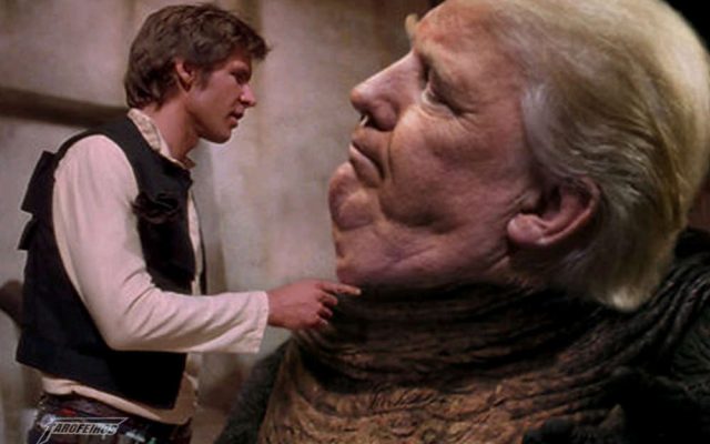 A culpa é do videogame e do cinema - Donald Trump - Jabba The Hutt e Han Solo - A culpa é do videogame e do cinema - Donald Trump - Jabba The Hutt e Han Solo - Trampolim de Trump