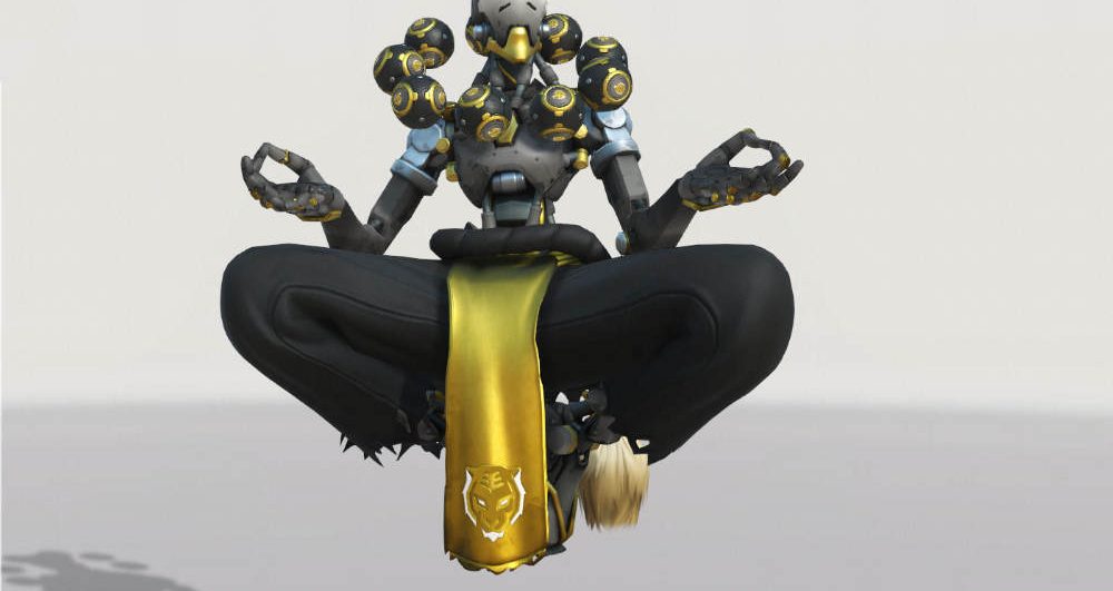Assista partidas no Twitch para ganhar Overwatch League Tokens - Zenyatta da Liga Overwatch