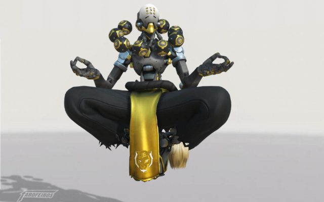 Assista partidas no Twitch para ganhar Overwatch League Tokens - Zenyatta da Liga Overwatch