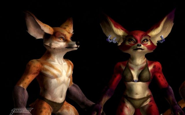 Raposas como raças aliadas em World of Warcraft