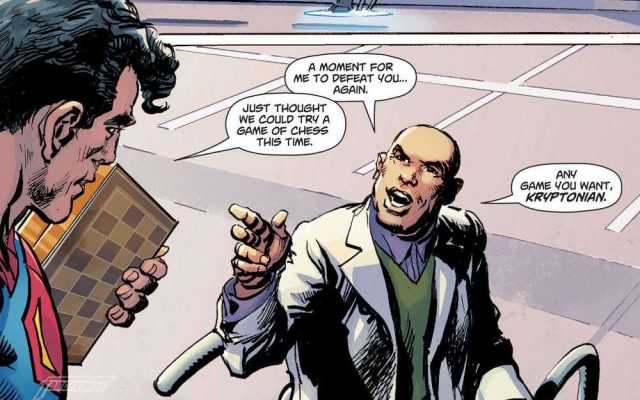 Action Comics #1000 - Superman vs. Lex Luthor no xadrez