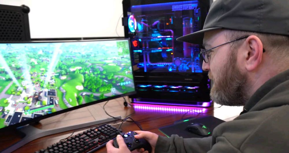Fortnite em um PC de USD 20000