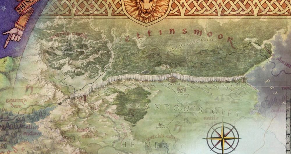 Mapas de mundos da fantasia