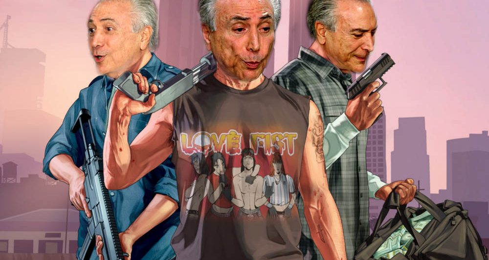 O Grande Golpe - Temer - GTA V