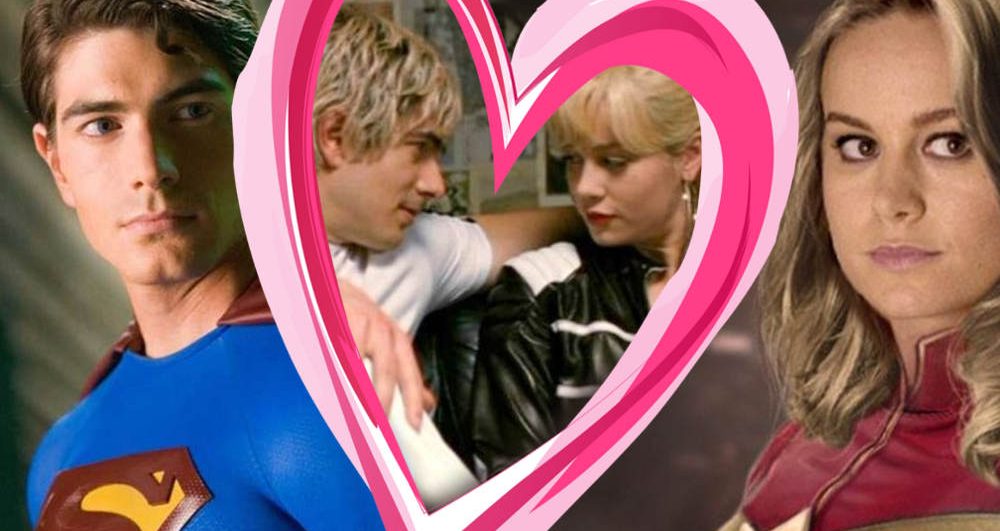 Se lembra daquela vez que o Superman e a Capitã Marvel namoraram - Brie Larson - Brandon Routh