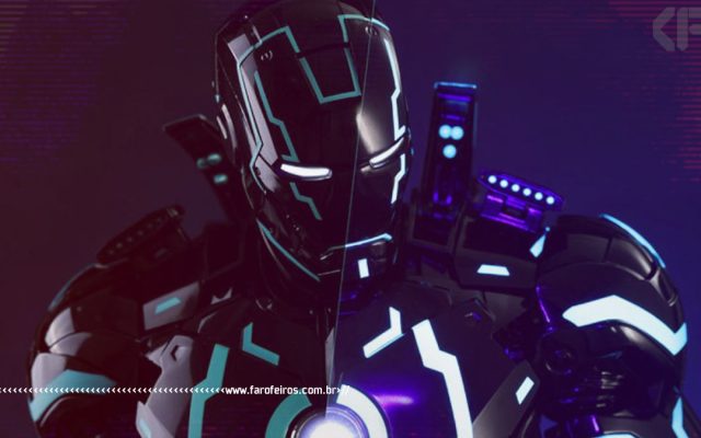 Iron Man Neon Tech - O Homem de Ferro inspirado em Tron da Hot Toys - Blog Farofeiros