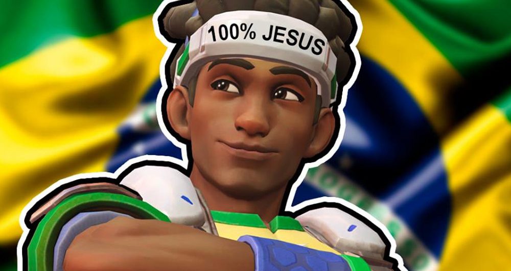 Lúcio - Overwatch - 100 Jesus - VAI BRASILIAM