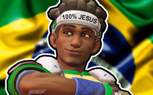 Lúcio - Overwatch - 100 Jesus - VAI BRASILIAM