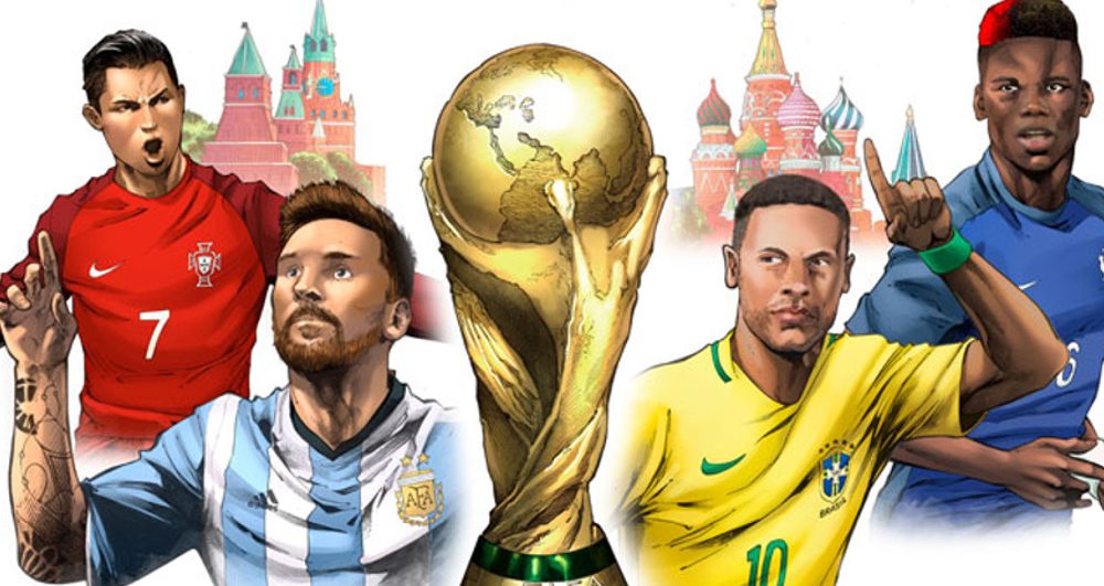 Quadrinhos da Copa pela Marvel Comics