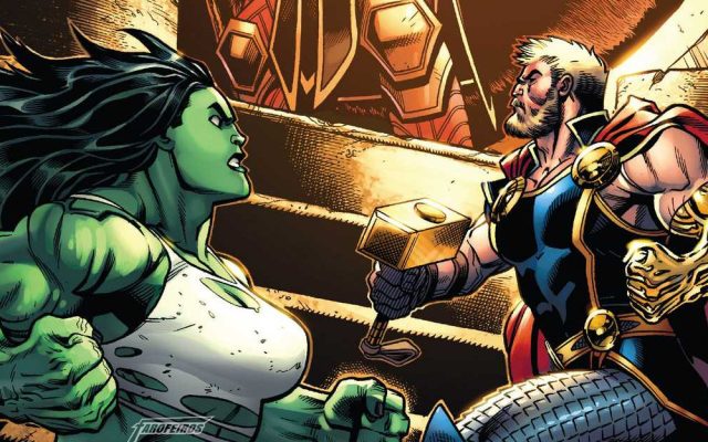 Quem é a vingadora mais quente - Avengers #4 - Mulher Hulk - Thor