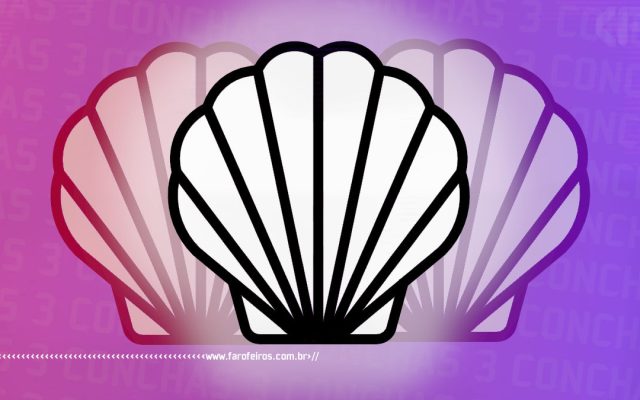Como usar as três conchas - Blog Farofeiros