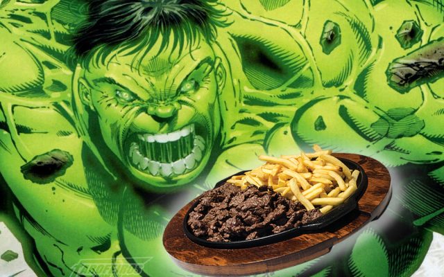 Hulk Filé com Fritas - FAROFEIROS COM BR