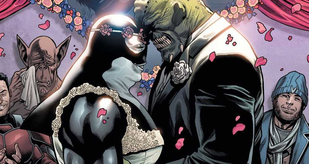 O casamento de Croc e Orca - Injustice 2 #69 - DC Comics