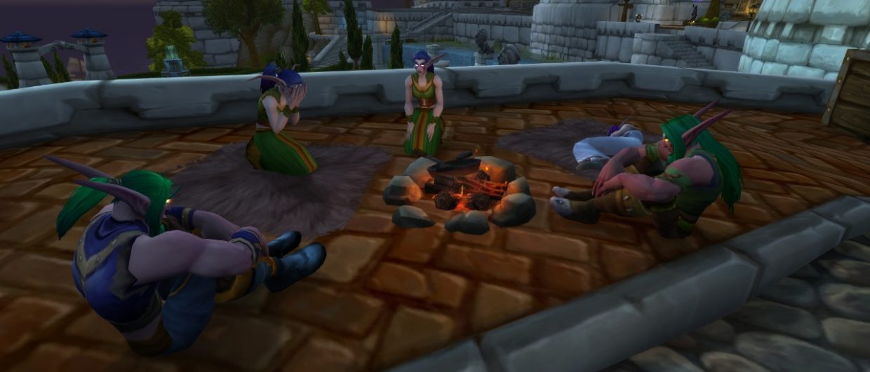 O problema não é a política - World of Warcraft - Refugiados