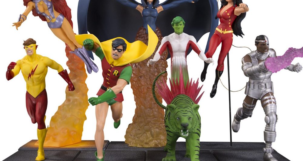 Jovens Titãs da DC Collectibles - Blog Farofeiros