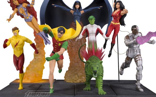 Jovens Titãs da DC Collectibles - Blog Farofeiros