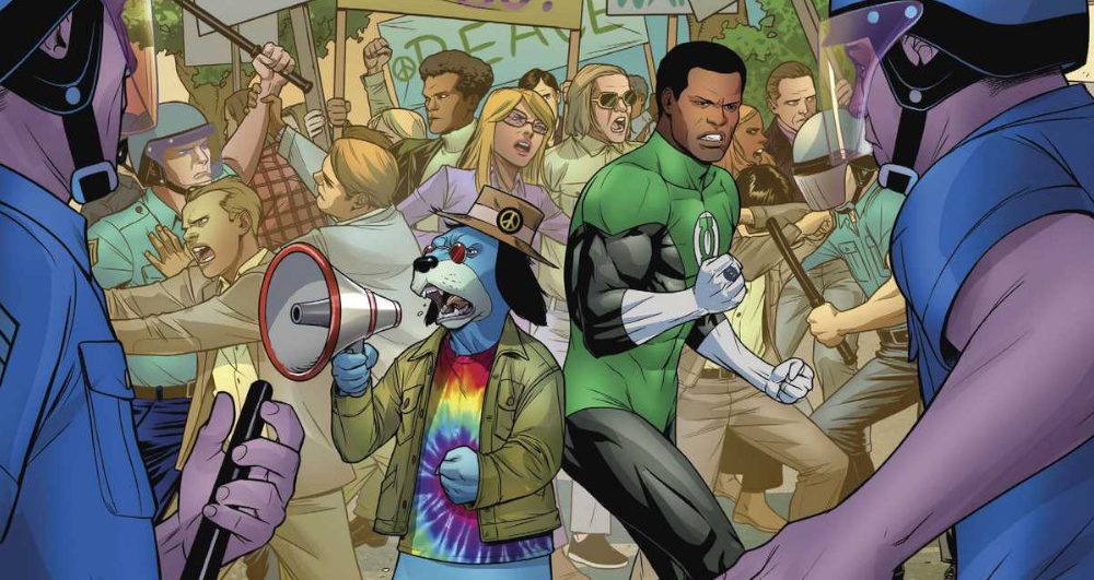 Dom Pixote e Lanterna Verde - DC Comics - Hanna Barbera - Blog Farofeiros