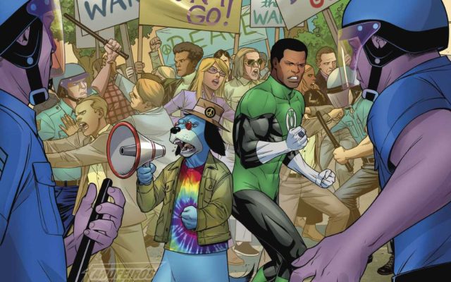 Dom Pixote e Lanterna Verde - DC Comics - Hanna Barbera - Blog Farofeiros