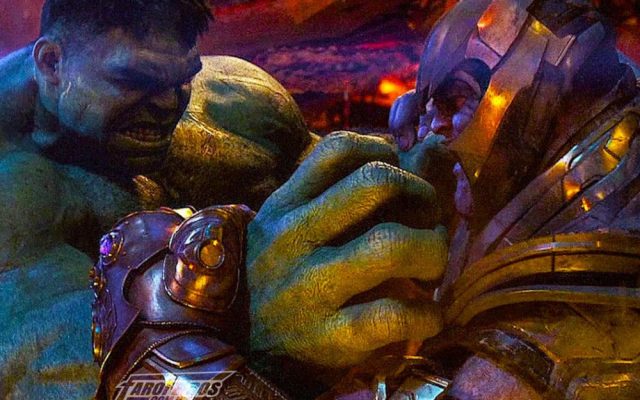 Thanos usou a Jóia da Força contra Hulk - Vingadores - Guerra Infinita - Blog Farofeiros