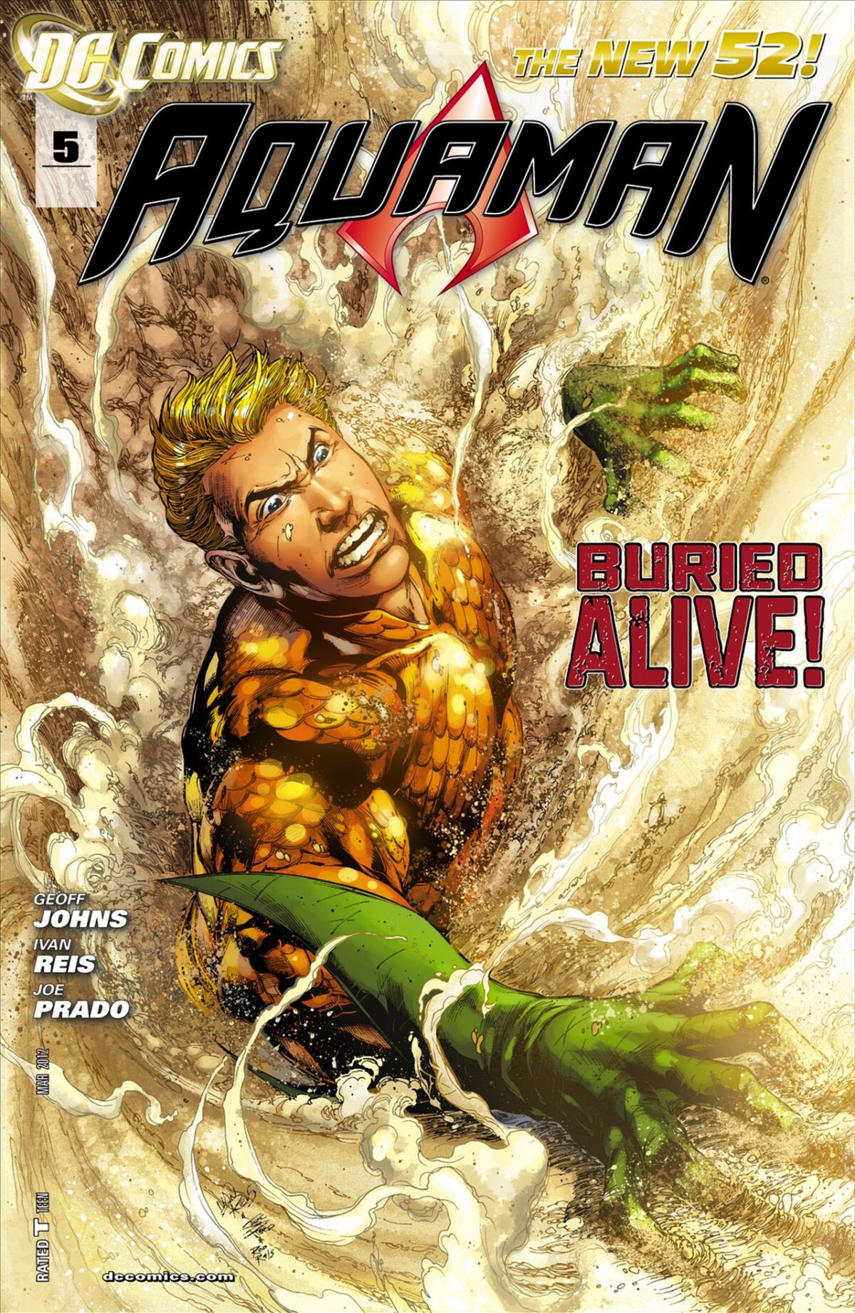 Aquaman #5 Vol 7 2012 - Blog Farofeiros