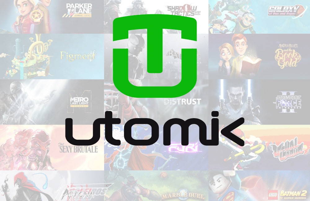 Utomik - Logo tipo - Blog Farofeiros