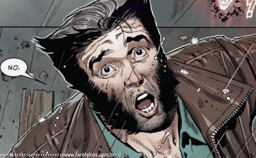 Wolverine dos quadrinhos olhando para cima assustado - Outra Semana nos Quadrinhos #14 - Blog Farofeiros