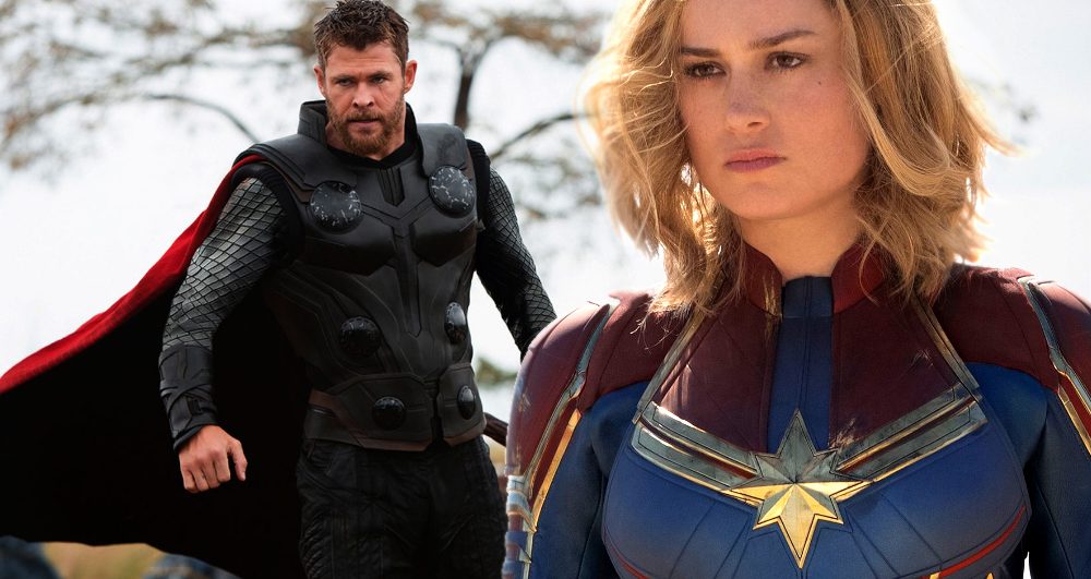 Quem é mais forte Thor ou Capitã Marvel - Blog Farofeiros