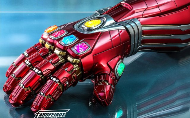 Nano Gauntlet - Manopla de Tony Stark - Vingadores - Ultimato - Tamanho real - Blog Farofeiros - 00