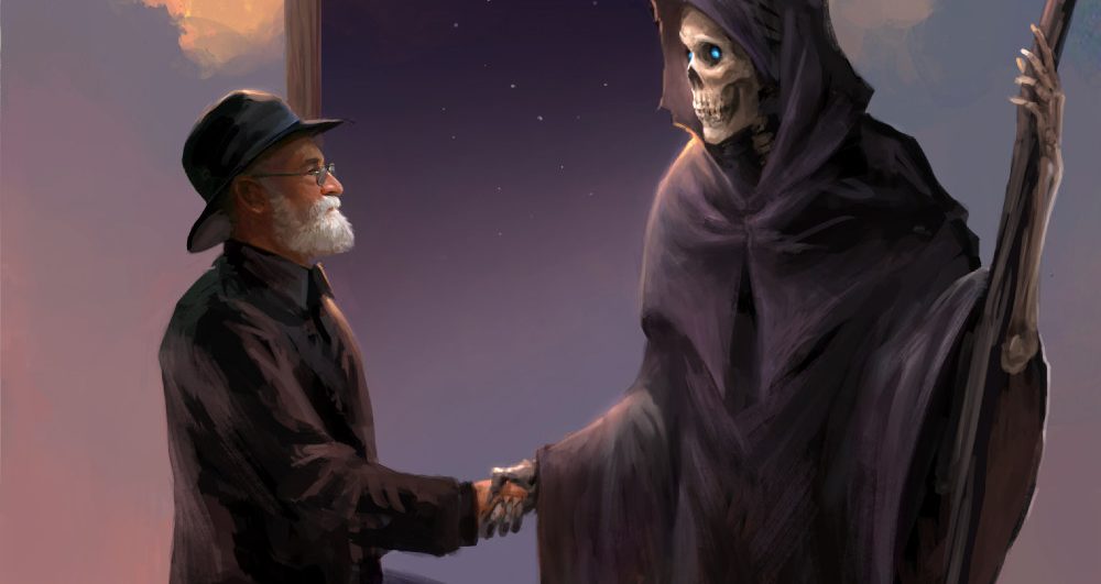 Terry Pratchett - Morte - por sandara- Blog Farofeiros