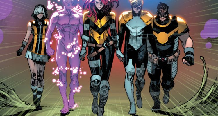 Os CINCO - GoldBall - Tempus - Proteus - Hope - Elixir - X-Men - Deu tudo certo em House of X #5 - Marvel Comics - Blog Farofeiros