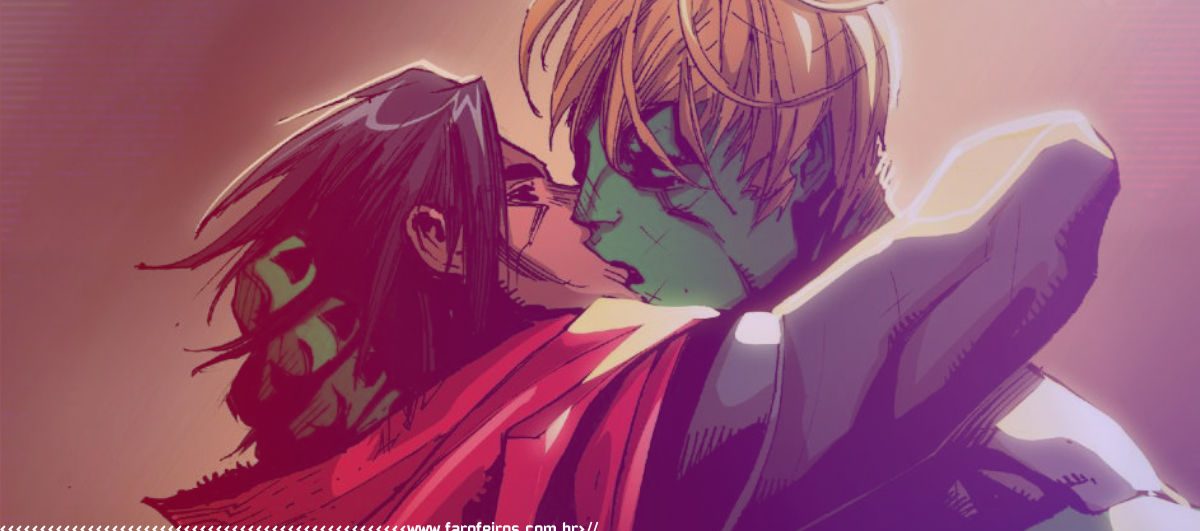 Wiccan - Hulkling - Beijo - Marvel Comics - Blog Farofeiros
