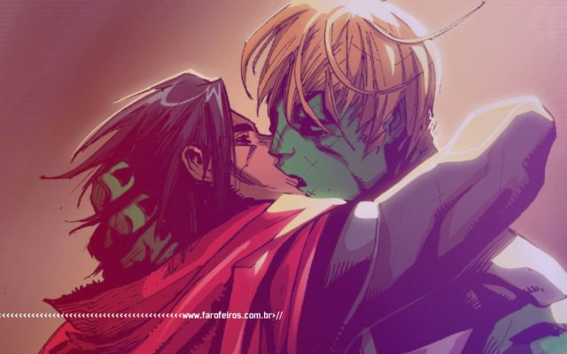 Wiccan - Hulkling - Beijo - Marvel Comics - Blog Farofeiros