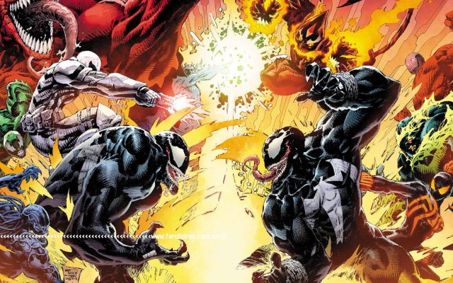 Guerra Venom e os Simbiontes da Marvel Comics