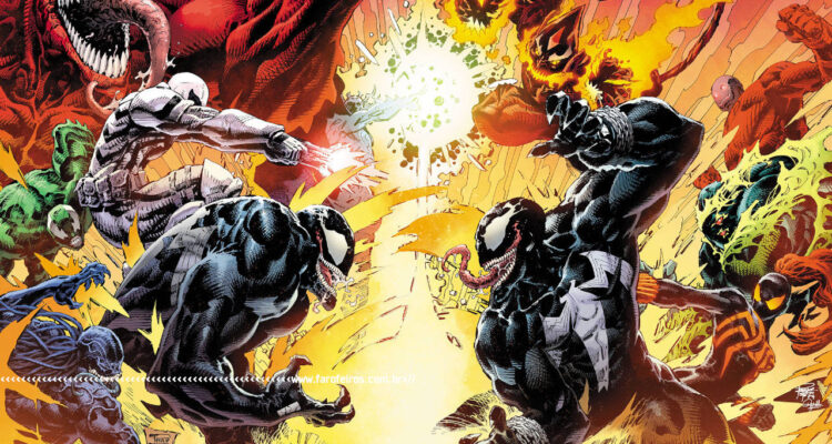 Guerra Venom e os Simbiontes da Marvel Comics