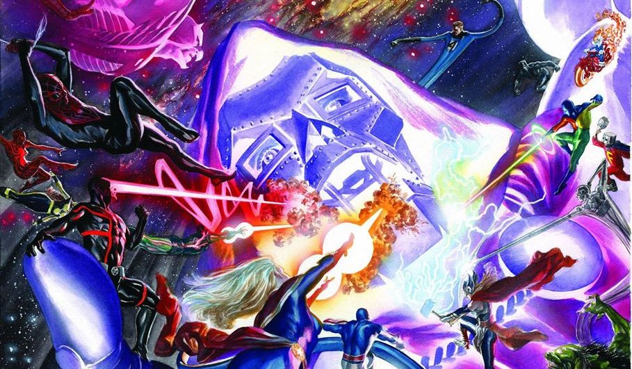 A arte de Alex Ross - Guerras Secretas - Blog Farofeiros