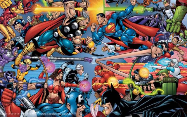 Novo Marvel Versus DC - Vingadores - Liga da Justiça - Blog Farofeiros