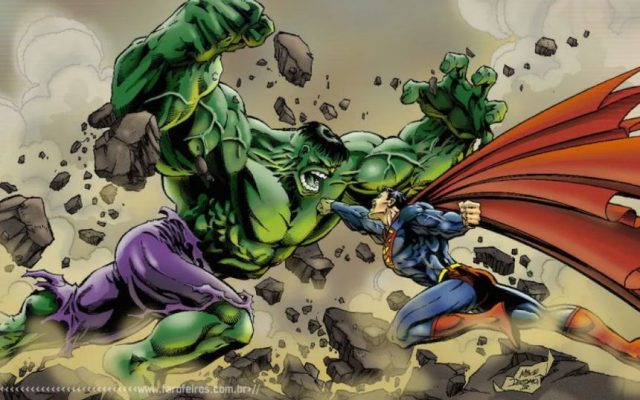 Marvel Vs DC - Final alternativo de Hulk Vs Superman - Blog Farofeiros