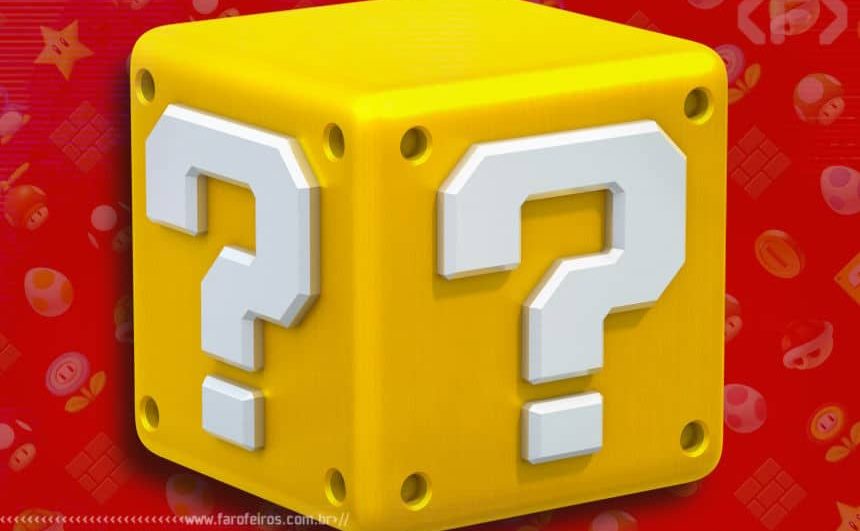 Interrogação do Super Mario - Nintendo - Blog Farofeiros