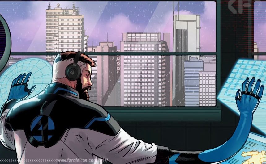 Música Lofi da Marvel Comics - Reed Richards - Quarteto Fantástico - Blog Farofeiros 00