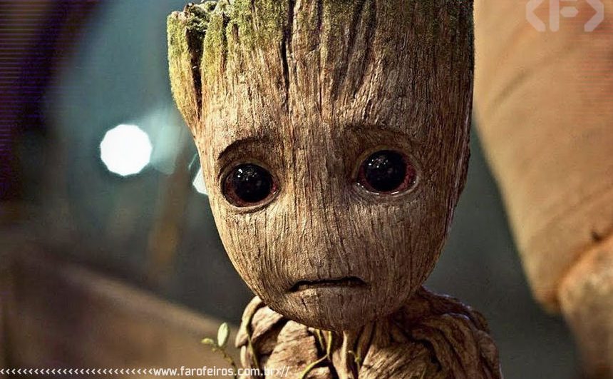 Planta sente frio - Groot - Blog Farofeiros