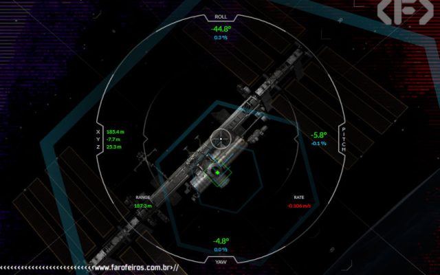 Simulador de atracamento da ISS da Space X - Blog Farofeiros