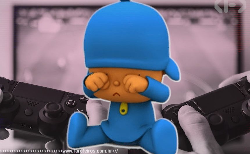 Videogame estraga a TV - Pocoyo - Blog Farofeiros