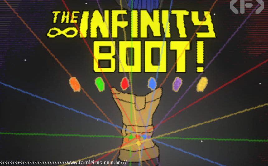 A Bota do Infinito - The Infinity Boot - Thanos - Blog Farofeiros