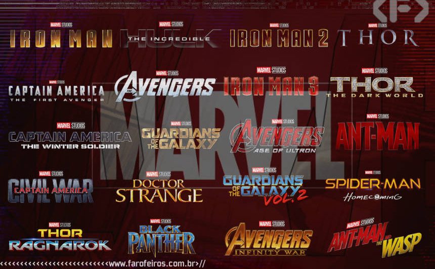 E se tudo da Marvel nos cinemas fosse um filme só - Marvel Studios - Blog Farofeiros