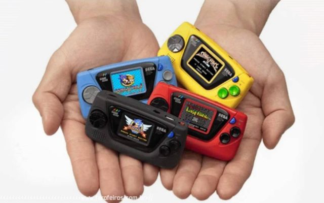 Game Gear Micro é real - SEGA - Blog Farofeiros