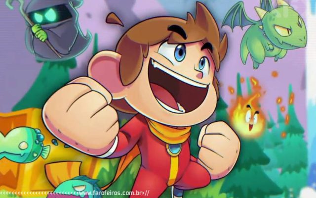 Remake de Alex Kidd in Micracle World - DX - Blog Farofeiros