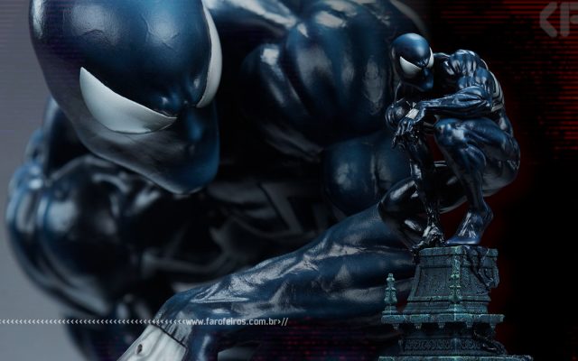 Symbiote Spider Man da Sideshow - Blog Farofeiros
