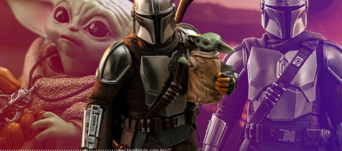 O Mandaloriano da Hot Toys - The Mandalorian and The Child - Star Wars - Blog Farofeiros