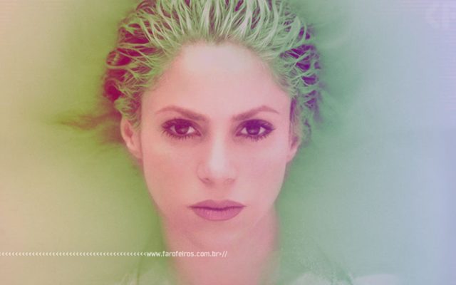 Shakira de cabelo verde - Blog Farofeiros